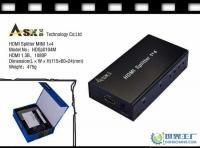 高效傳輸利器 艾森ASK x4進4出HDMI分配器mini拆解與批發分析